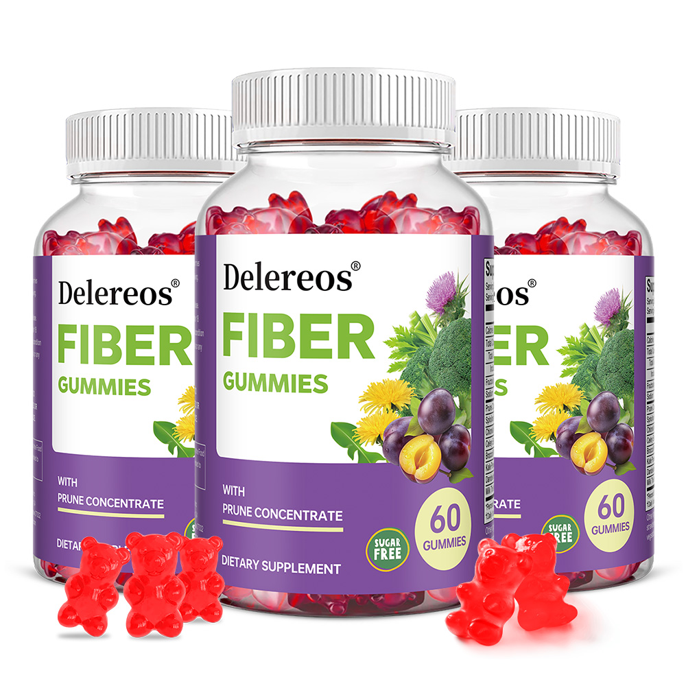 Sugar-Free Prebiotic Fiber Gum - Health Wellness Gummies 评论和价格