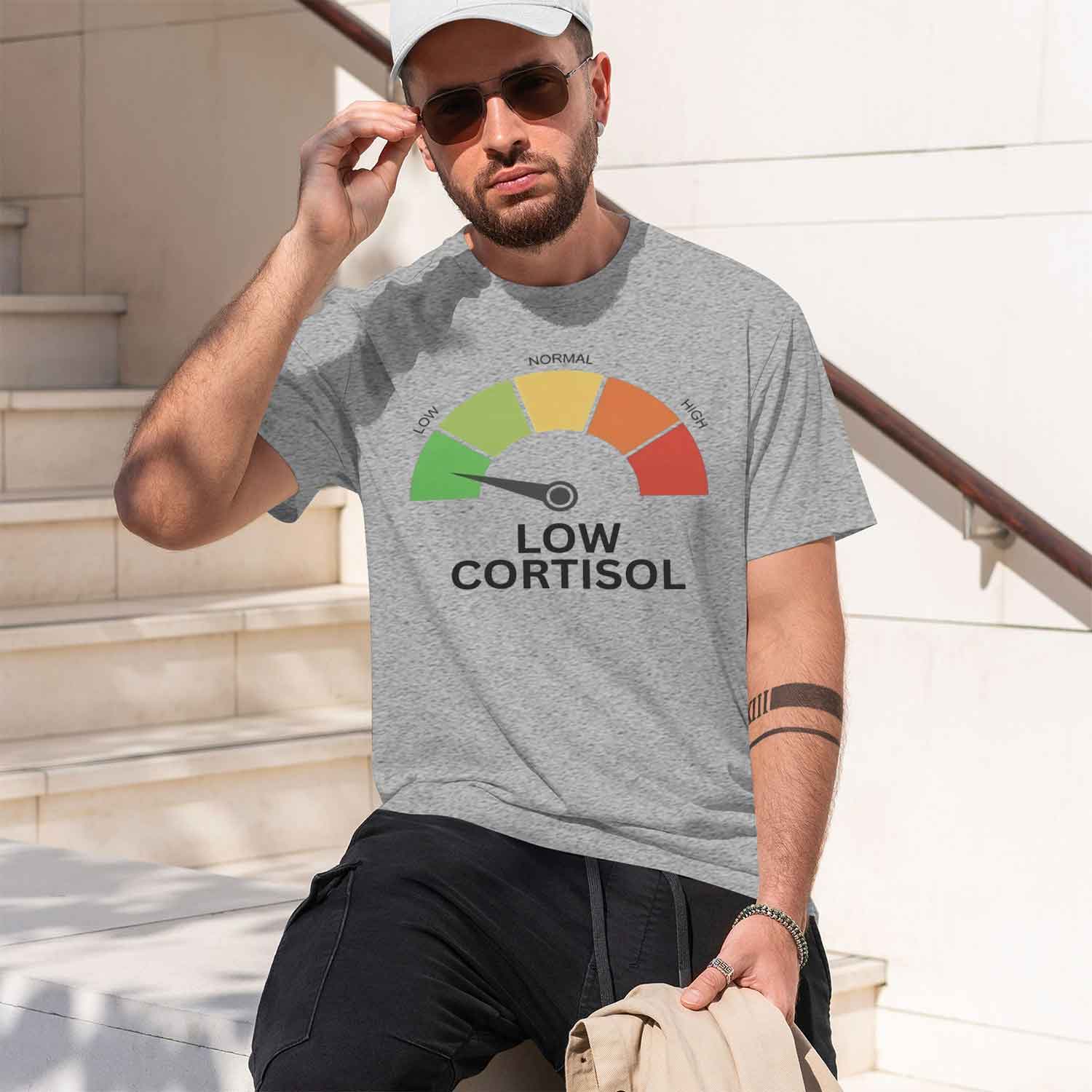 Causal Style Men's T-Shirt Low - Health Wellness Gifts For Men 评论和价格