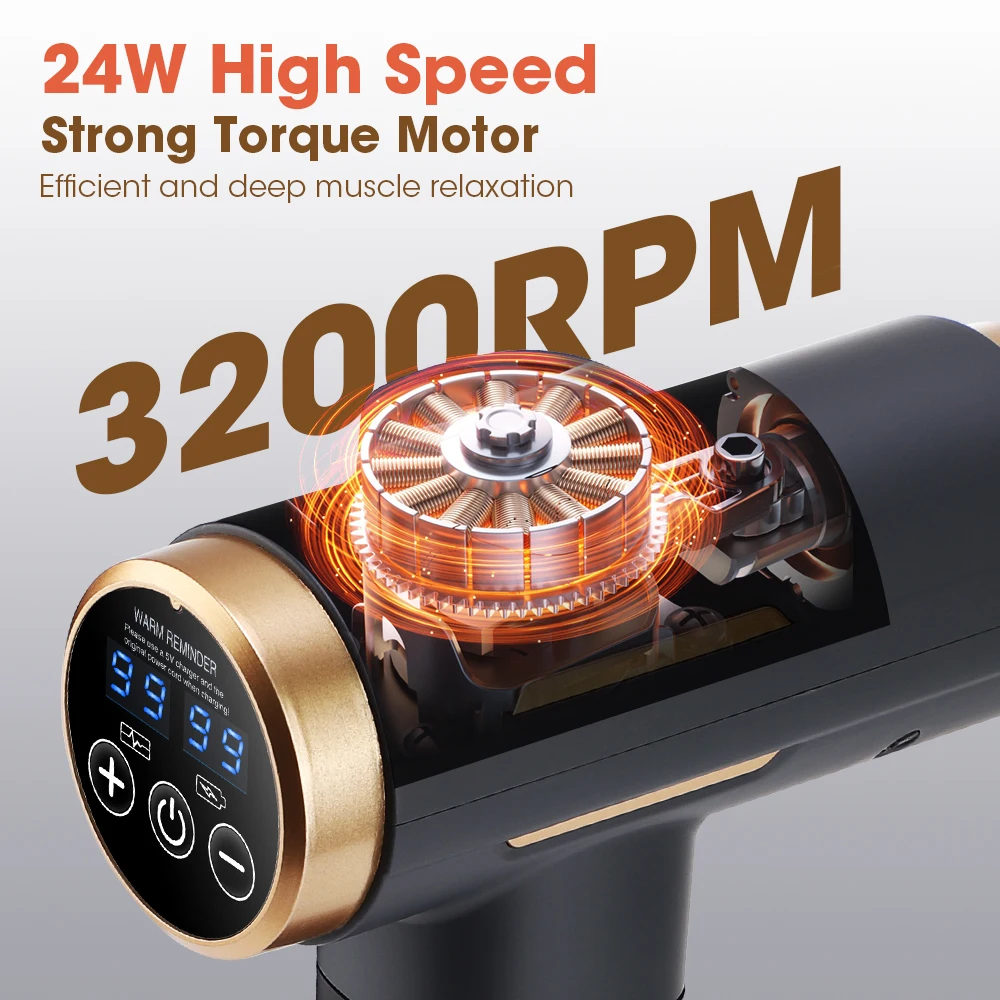 Electric Fascia Gun 24W 99 Gea - Health Wellness Massage 评论和价格