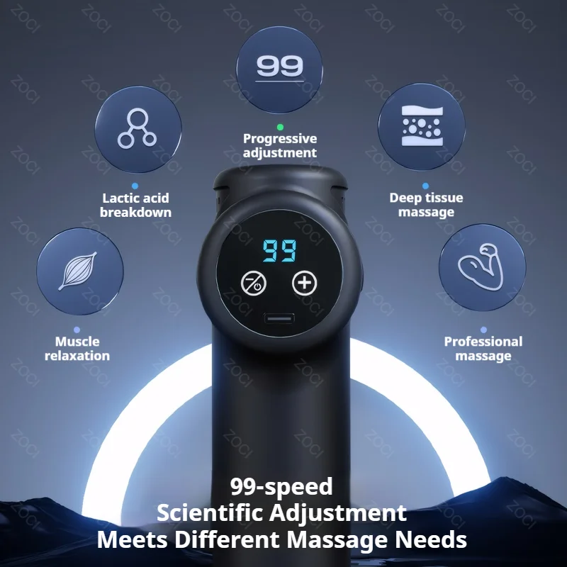 Mini 99 Levels Fascia Gun Hand - Health Wellness Massage 评论和价格