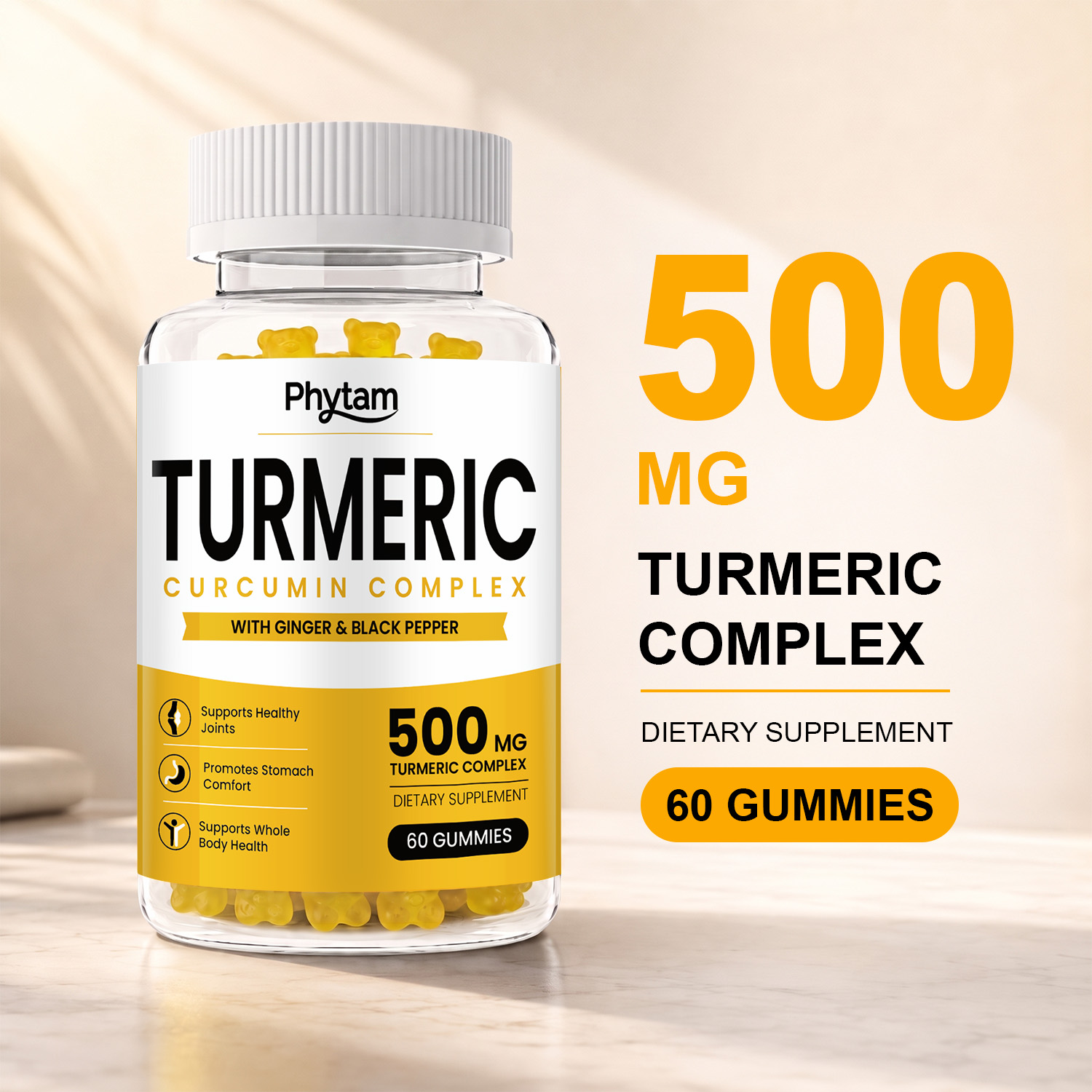Turmeric Curcumin Gummies With - Health Wellness Gummies 评论和价格